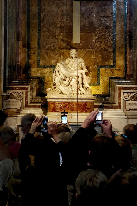 Rome:St. Peter's Basilica Tour, Exclusive Underground Access - La Pieta and the View Back Toward St. Peter’s Square