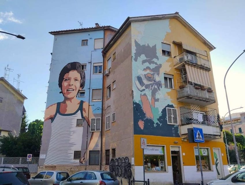 Rome street art tour: off the beaten path with a local guide - The Big Art Moment: About 30 Murals in Two Neighborhoods