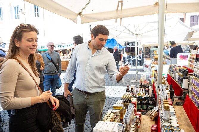 Rome Street Food Tour Eat Like a Local - Piazza SantEustachio finish: the last stop that turns into a return visit