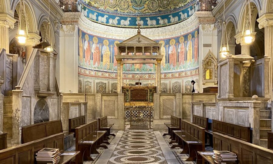 Rome: Tour of St. Clement's Basilica Underground Temples - Santo Stefano Rotondo extension: the haunting martyrdom frescoes in a circular church