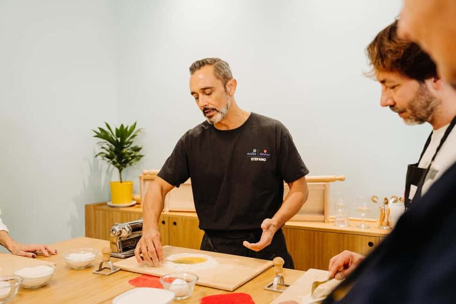 Rome: Traditional Pasta Making Class with Wine & Gelato - After Cooking: Wine with Your Pasta, Gelato to Finish