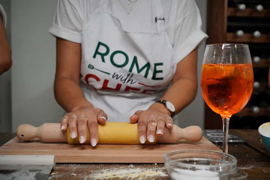 Rome: Traditional Pasta with Cocktails Cooking Class - Making fresh pasta from scratch, with small-group coaching