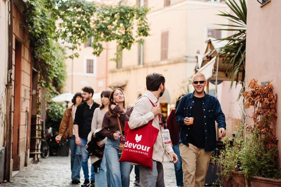 Rome: Trastevere Food, Wine & Spritz Evening Tour - Starting at Piazza di San Cosimato, in Front of Bar Il Siciliano