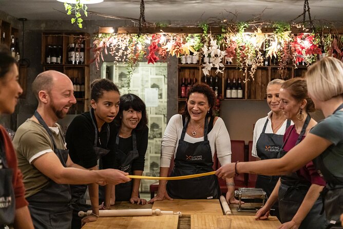 Rome Trastevere Pasta Making Class with Eating Europe - Wine, drinks, and how hungry to show up