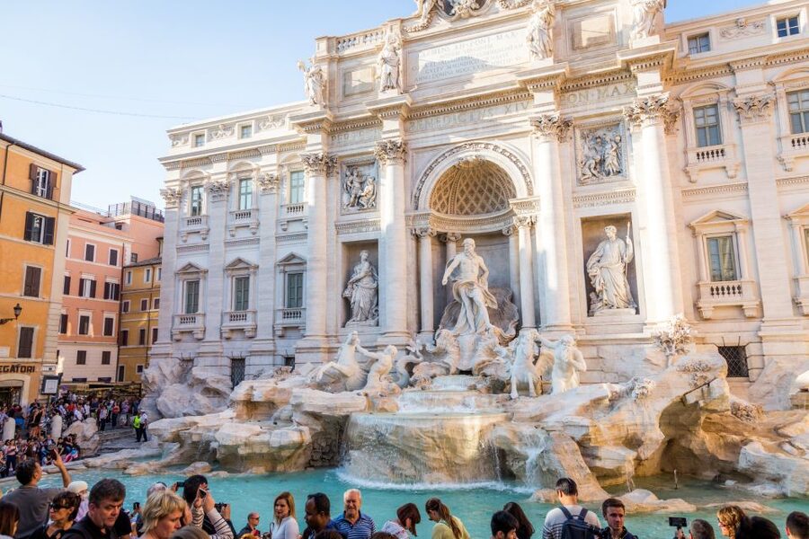 Rome: Trevi Fountain, Spanish Steps & Pantheon Walking Tour - Pantheon dome time, reserved entrance, and what to notice inside
