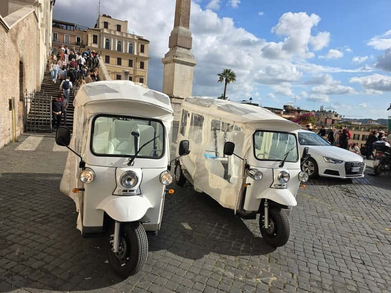 Rome: Tuk Tuk Tour of the Rome City Center - Key things I’d plan around