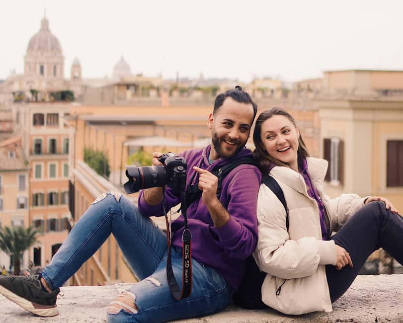 Rome: Vatican and Castel Sant'Angelo Private Photoshoot - Meet Your Photographer at St. Angelo Bridge