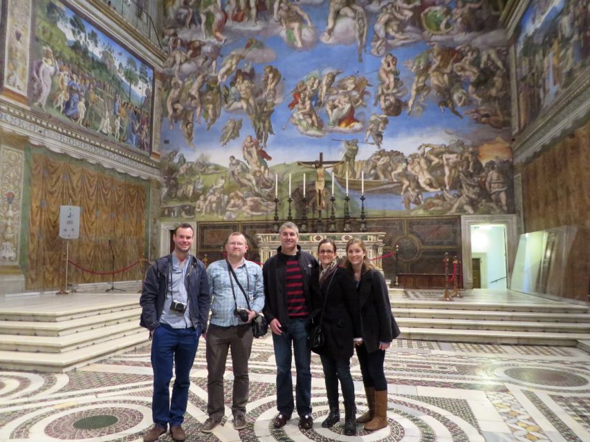 Rome: Vatican at Night Small Group Tour with Sistine Chapel - Raphael Rooms, Courtyard of the Pigna, and Torso del belvedere