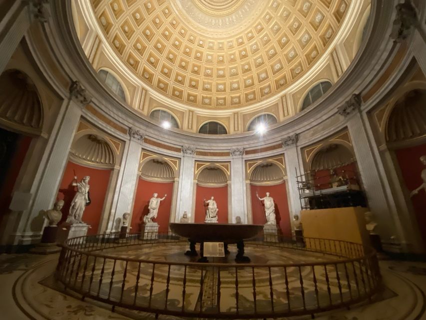 Rome: Vatican Museum and Sistine Chapel Group Tour in German - Sistine Chapel highlights: timing matters, and so does what you do with your attention