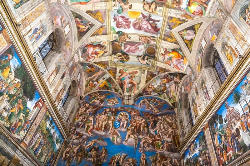 Rome: Vatican Museums, Sistine Chapel Tour & Basilica Access - Vatican Museums route: candelabra, tapestries, and big storytelling