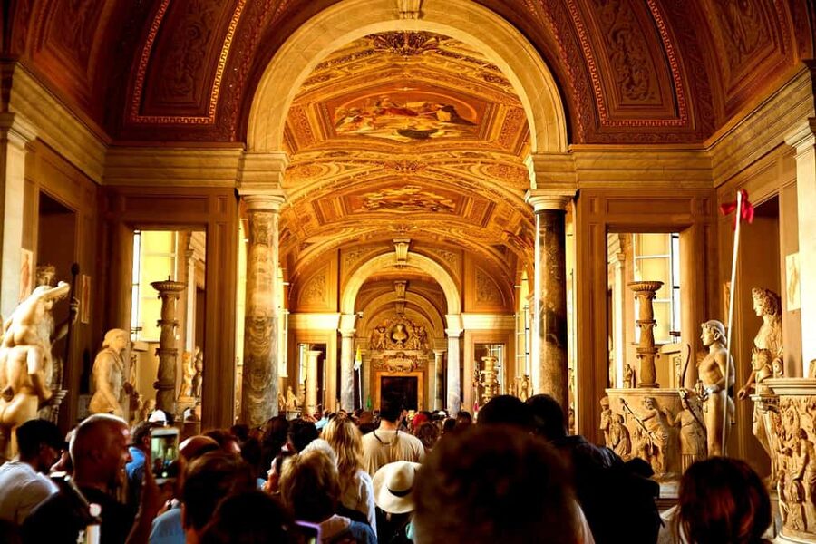 Rome: Vatican & Sistine Chapel Tour + Optional Colosseum - Pinecone Courtyard to Pio-Clementino, What the Museums Route Gets Right