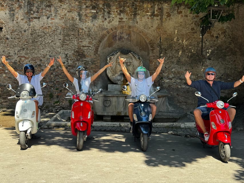 Rome: Vespa City Tour with Professional Photoshoot - Practical Tips for a Smooth, Photo-Friendly Ride