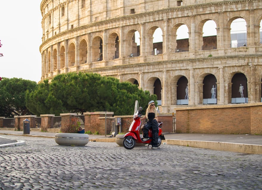 Rome: Vespa City Tour with Professional Photoshoot - Giardino degli Aranci, the Orange Garden Break You’ll Actually Remember
