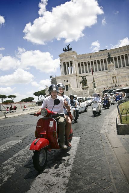 Rome Vespa Half-Day Tour with Private Driver - Guides and driving style, from Giacomo and Amar to Julia