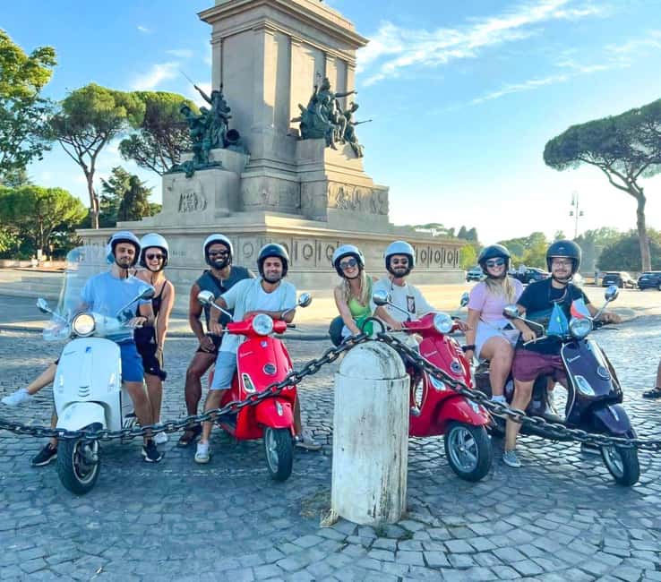 Rome: Vespa scooter tour "When in Rome" - Why a Vespa works for Rome’s top sights fast