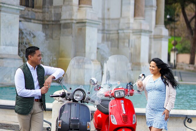 Rome Vespa Scooter Tour with Professional Photographer - Pantheon and Castel Sant’Angelo: two of Rome’s most photogenic powerhouses