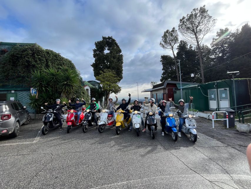 Rome: Vespa Self-Drive Tour with Gelato - Caracalla, Pyramid of Cestius, and Aventine quiet time