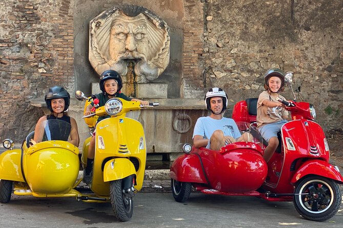 Rome Vespa Sidecar Tour — 90-Minute City Highlights Tour - Fontana dell’Acqua Paola on Janiculum Hill
