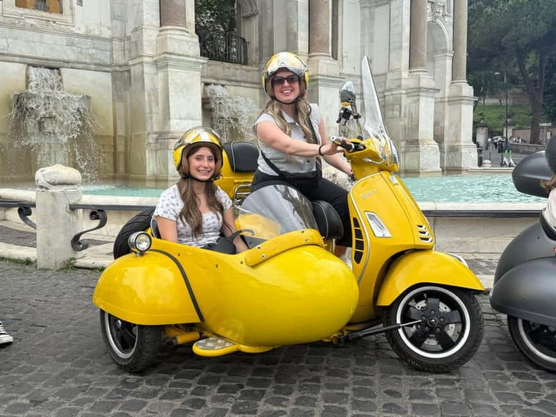 Rome: Vespa Sidecar Tour with Hotel Transfers & Gelato - The Vespa sidecar angle: why this is a different kind of Rome tour