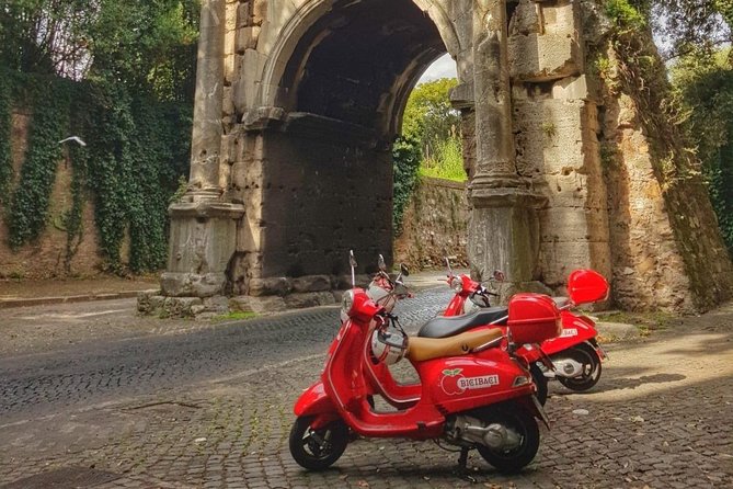 Rome Vespa Small Group Sightseeing Tour, 3 Hour Experience - Stop 2: Appia Antica regional park and the Romans’ old road logic
