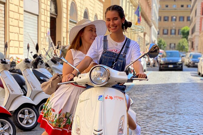 Rome Vespa Tour with Gelato Stop - Piazza Venezia and the Altare della Patria setting