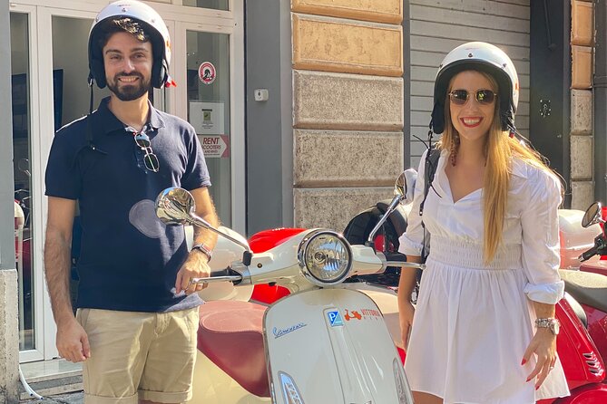 Rome Vespa Tour with Gelato Stop - Pantheon: the dome you notice immediately