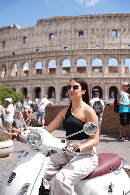 Rome: Vespa Tour with Historic City Highlights - Meet at Caffe Roma, grab a helmet, then roll out