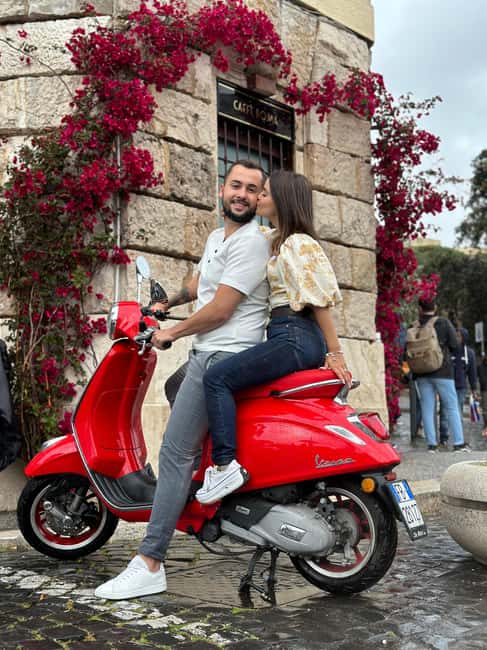 Rome: Vespa Tour with Local Guide - Santa Sabina and the Mouth of Truth: culture plus humor
