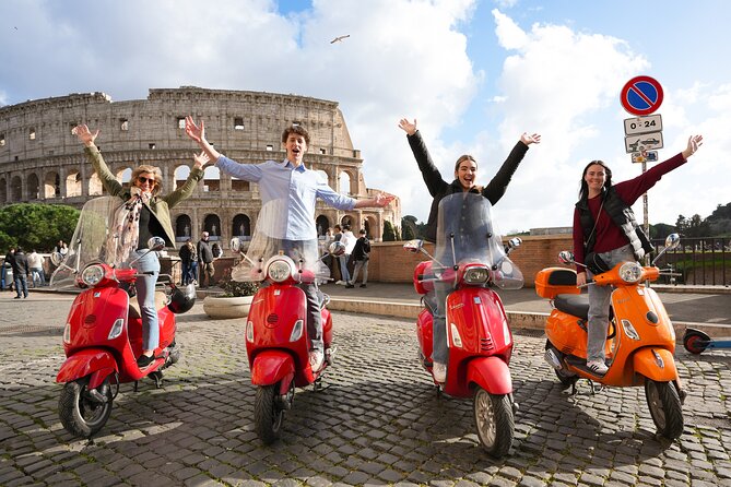 Rome: Vespa Tour with Photographer and Tiramisu treat - Route overview: from Via del Colosseo to Piazza Navona
