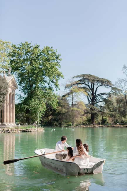 ROME: Villa Borghese Lake tour by boat paddling independently +aperitivo - Who should book this Villa Borghese boat-and-aperitivo?