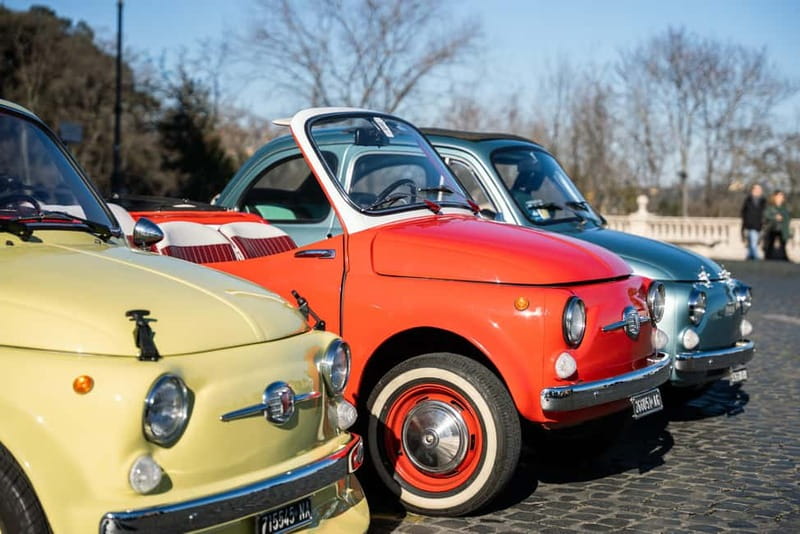 Rome: Vintage Fiat 500 Cabriolet Private City Tour - Cost, time, and why 2 hours can be a win