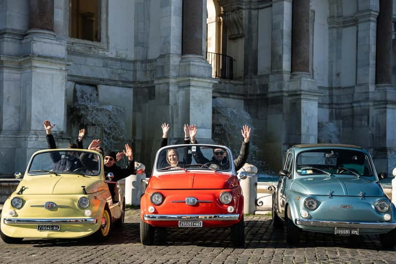Rome: Vintage Fiat 500 Cabriolet Private City Tour - Getting started outside Starhotels Michelangelo, then into the Rome you remember
