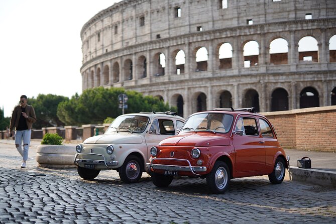 Rome Vintage Fiat 500 car Tour With Photographer - The photographer side: how to get the best 50 Jpeg set