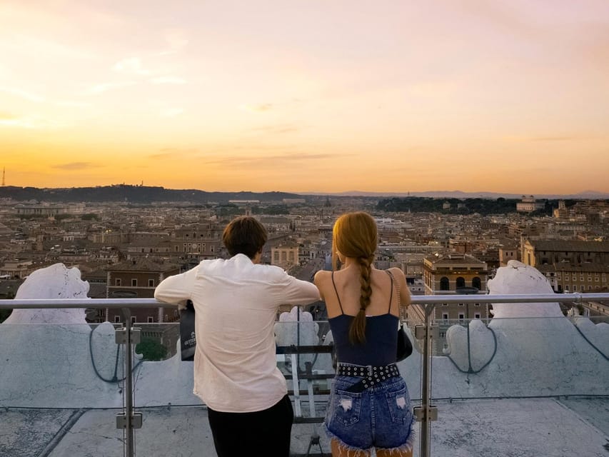 Rome: Vittoriano with Rooftop & Palazzo Venezia Hosted Entry - The Elevator to the Rooftop Terrace
