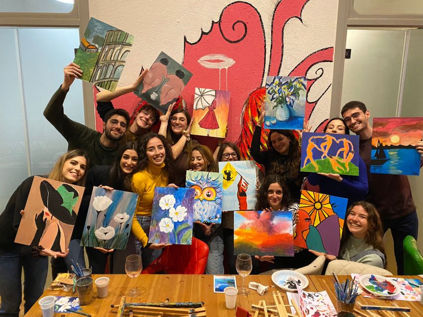 Rome: Wine and Paint Experience in Piazza Navona - Key Things You Should Know Before You Go