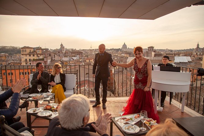 Rooftop Bar Opera Show: The Great Beauty of Rome - The opera show: what you will actually hear