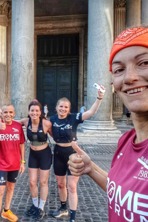 Running Tours Rome 9km [shared or private] - Trevi Fountain and Pantheon at jogging speed