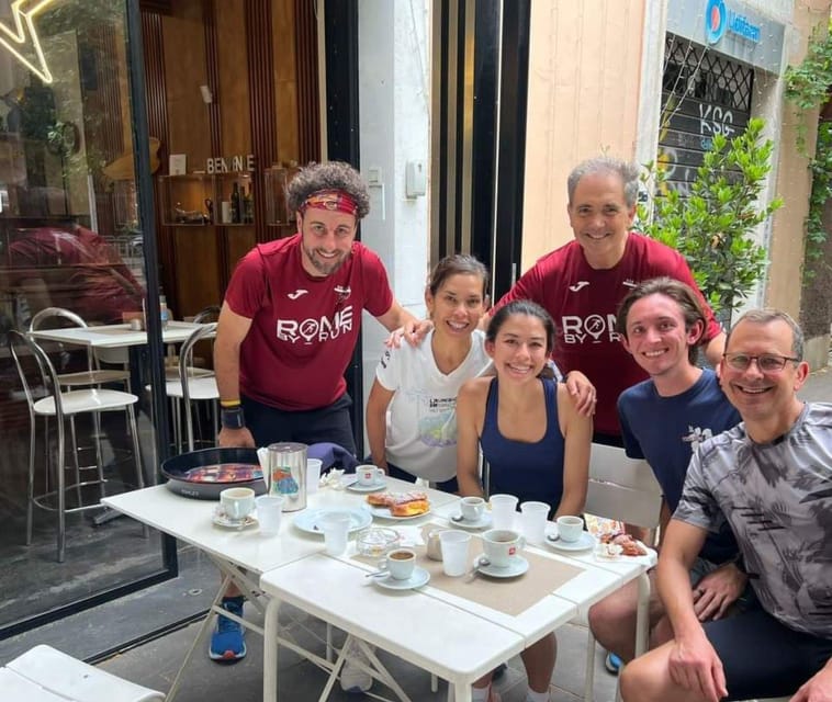 Running Tours Rome 9km [shared or private] - The 10-minute break and getting your bearings back in Monti