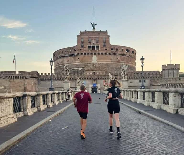 Running Tours Rome 9km [shared or private] - Roman hills and panoramic pauses