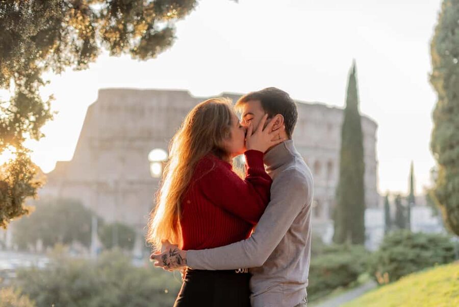 Secret Proposal Photoshoot in Rome + Reel - The photos and video reel, edited within 24 hours