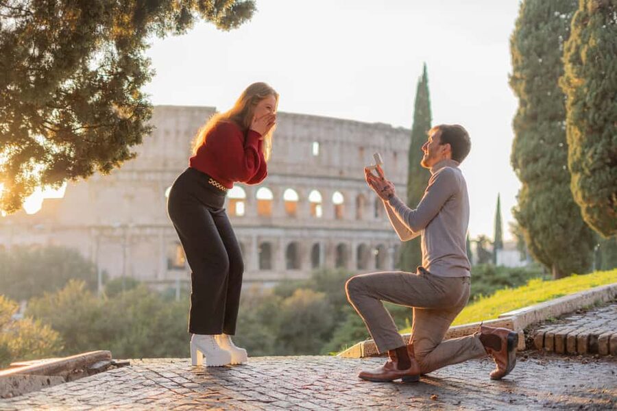Secret Proposal Photoshoot in Rome + Reel - Price and value, is $75 per group worth it?