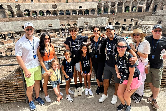 Semi Private Guided Tour of the Colosseum & Forums for Kids & Families in Rome - Colosseum Stop: Gladiators, Animal Hunts, and Guided Stories