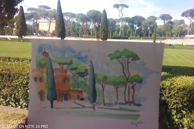 Sketching in Rome Villa Borghese Private lesson with Guido - Price and value: is $72.01 worth it?