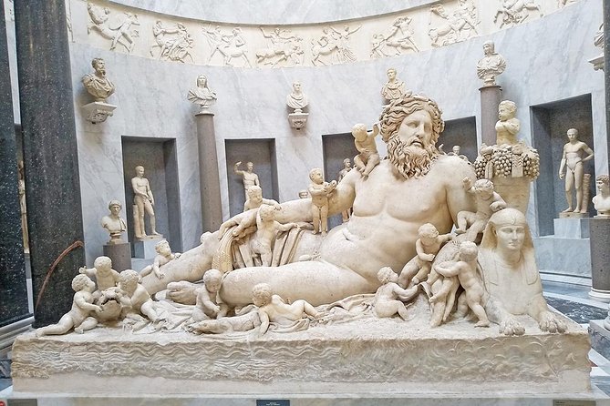 Skip-the-line Vip Private Tour of Vatican Sistine Chapel&Basilica - Vatican Museums stop: Roman and Greek statues with a real narrative