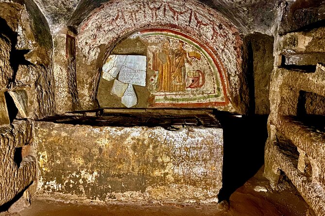 Small Group Express Tour of Roman Catacombs with Transfer - Headsets + small group size: why you won’t feel lost in the maze