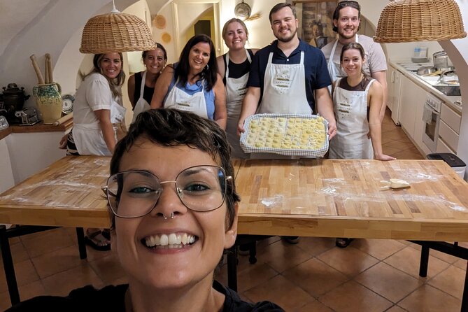 Small-Group Pasta Making steps from the Vatican Museums - Roman Classics on the Menu: Amatriciana, Bruschetta, and More