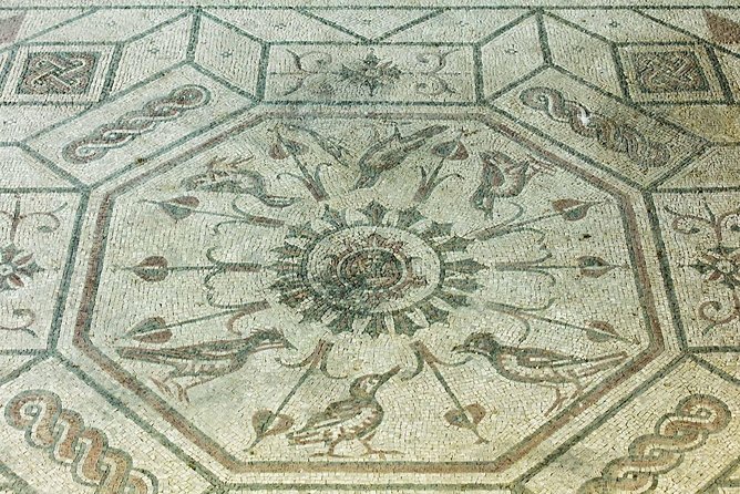 Spello: a journey through flowers, mosaics and ancient Roman ruins - Stop 2: Villa dei Mosaici, Ten Rooms of Polychrome Floor Art