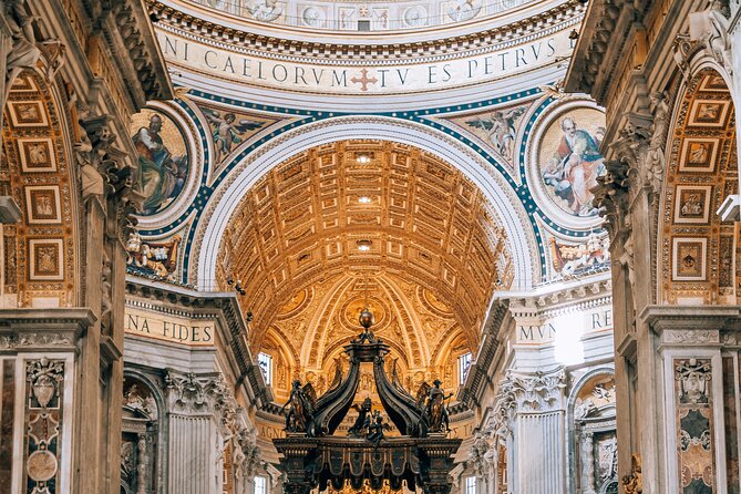 St. Peter's Basilica Tour - Inside St. Peter’s Basilica: Marble, Ceilings, Mosaics, and Art