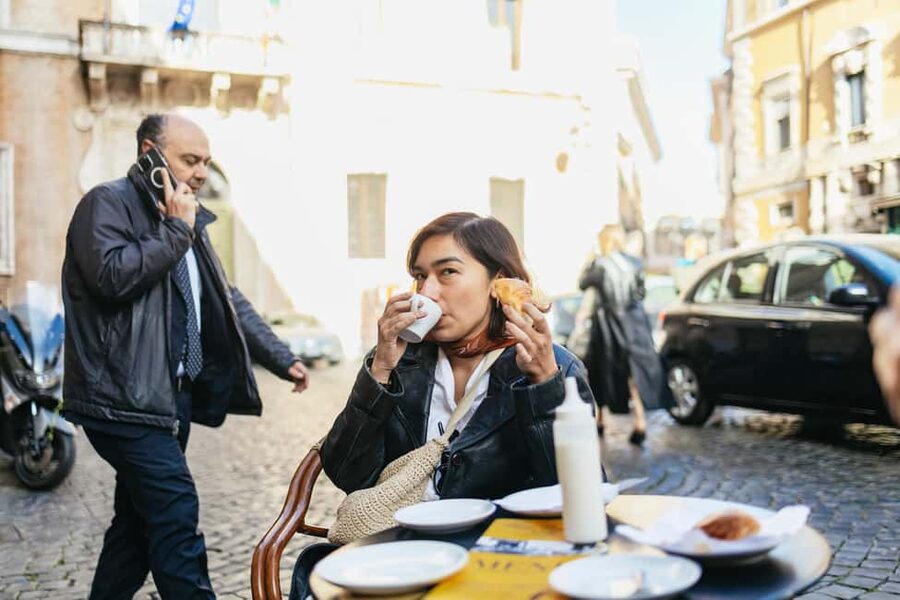 Sunrise in Rome: Small Group E-Bike Tour & Italian breakfast - Coffee and cornetto at Sant’Eustachio Il Caffè, the Rome breakfast you can’t fake