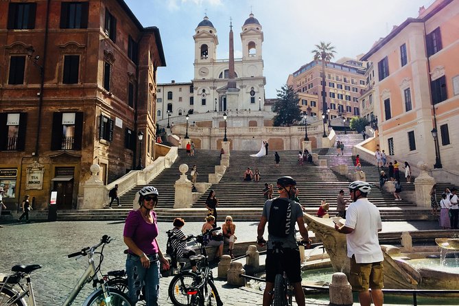 Sunrise in Rome: Small Group E-Bike tour with Italian Breakfast - Piazza Venezia and the ancient-city view: quick immersion, no ticket headache